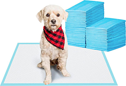 Super Absorbent and Leak-Proof Pet Training Pads for Dogs - 22" x 22", 50 Count
