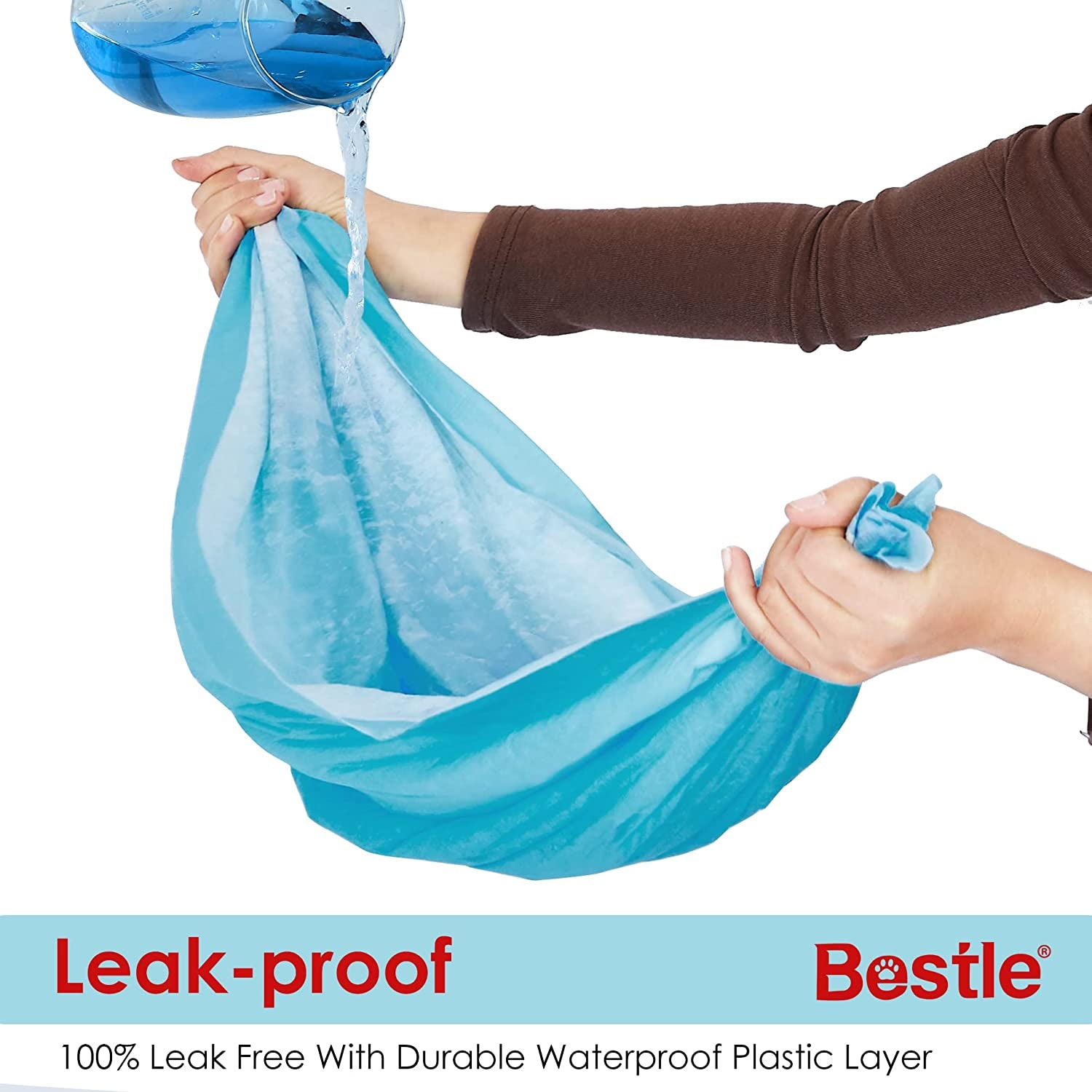 Super Absorbent and Leak-Proof Pet Training Pads for Dogs - 22" x 22", 50 Count